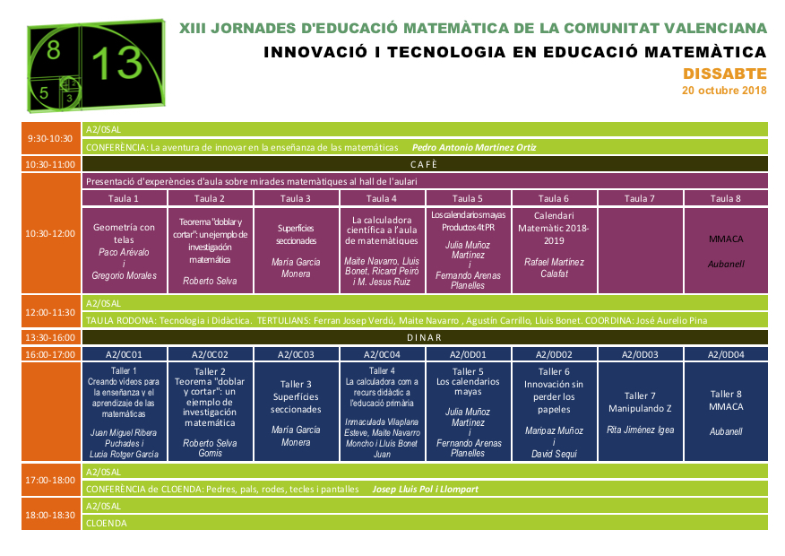 Programa13JornadesDissabte